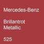 Preview: Mercedes-Benz, Brillantrot Metallic, 525.